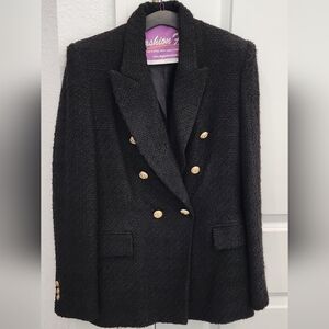 Zara tweed blazer size M NWOT